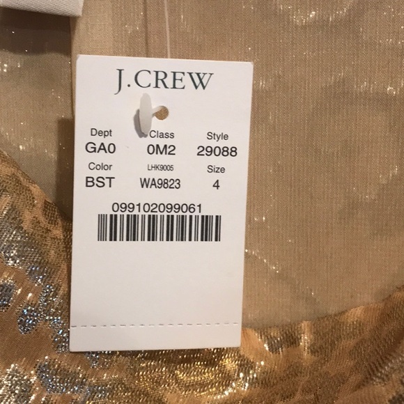 New J. Crew Silk Blouse - Picture 4 of 6